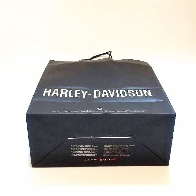 Harley Davidson(ハーレーダビッドソン)のハーレーダビッドソン 正規ショップ ショッパー 紙袋 ギフト袋 ショップ袋 自動車/バイクのバイク(その他)の商品写真