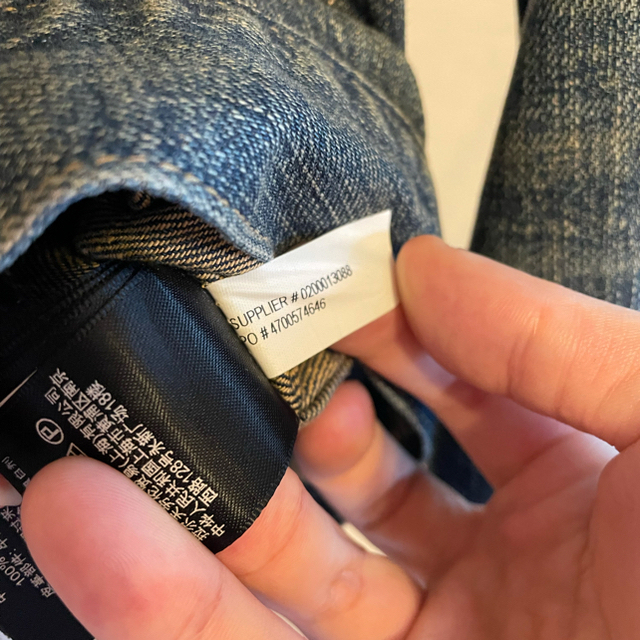 絶品】 絶滅危惧種のUSA製、RRL「1stタイプデニムジャケット」の