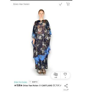 ドリスヴァンノッテン(DRIES VAN NOTEN)のDRIES VAN NOTEN  2020SS ワンピース(ロングワンピース/マキシワンピース)