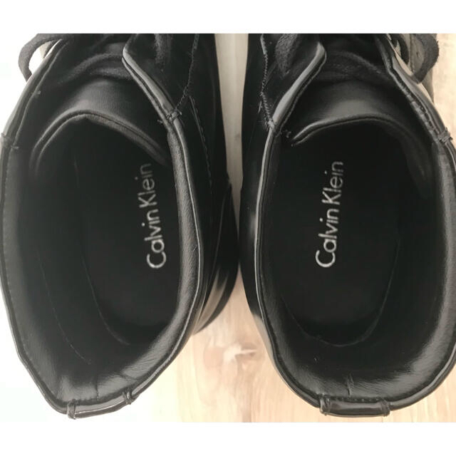 Calvin Klein(カルバンクライン)のCalvin Klein レザーシューズ メンズの靴/シューズ(スニーカー)の商品写真