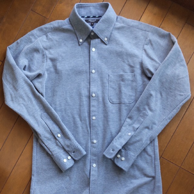 ORIHICA(オリヒカ)のオリヒカ シャツ ブルー M 長袖 ボタンダウン メンズのトップス(シャツ)の商品写真