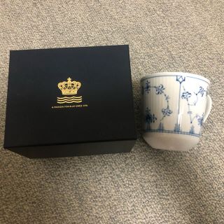 ロイヤルコペンハーゲン(ROYAL COPENHAGEN)のロイヤルコペンハーゲン　ブルーフルーテッド　プレイン(食器)