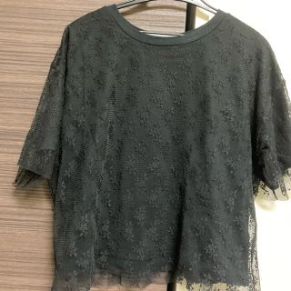 レイカズン(RayCassin)のレイカズン:レースTシャツ(Tシャツ(半袖/袖なし))