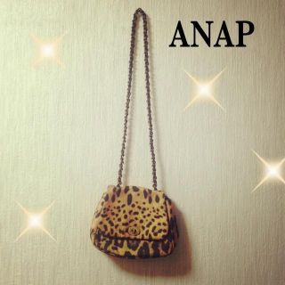 アナップ(ANAP)のヒョウ柄チェーンBAG❤(ショルダーバッグ)