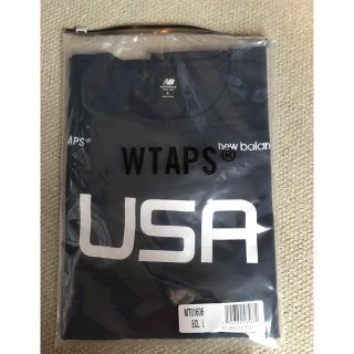 ダブルタップス(W)taps)のWTAPS NEW BALANCE ACADEMY LS  Lサイズ NAVY(Tシャツ/カットソー(七分/長袖))