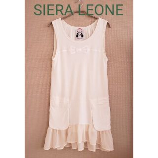 シエラレオン(SIERA LEONE)のSIERA LEONE☆ノースリーブワンピース(ひざ丈ワンピース)