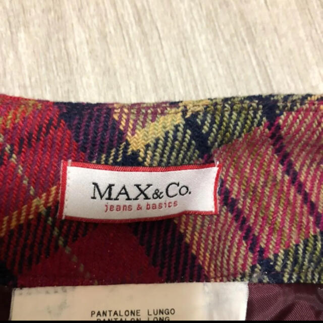 Max & Co.(マックスアンドコー)の七分丈　パンツ　MAX&co タータンチェック レディースのパンツ(カジュアルパンツ)の商品写真