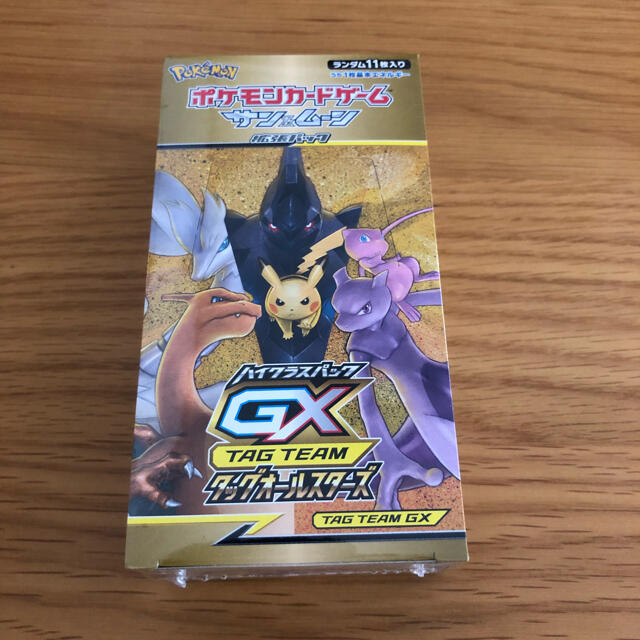 タッグオールスターズ  未開封 box シュリンク付き ポケモンカード