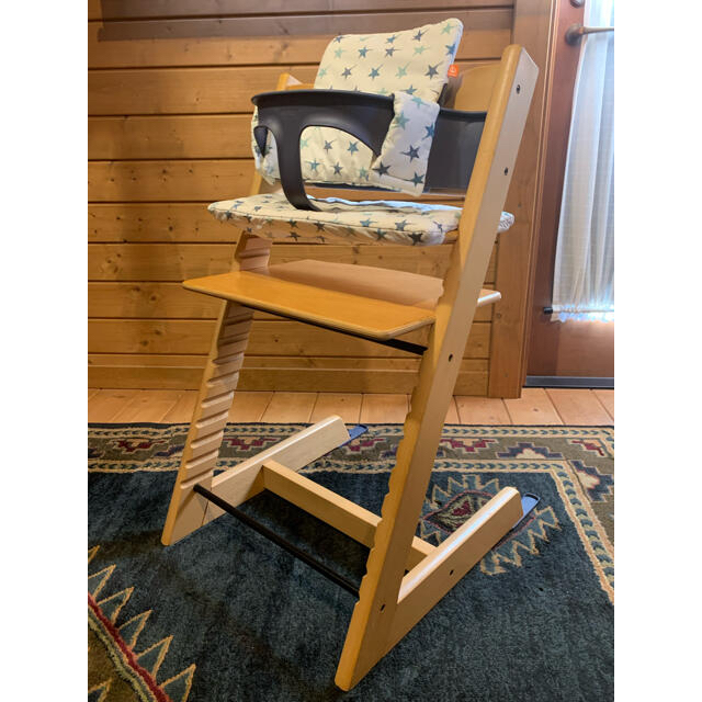 Stokke(ストッケ)の【良品人気色・フルセット】（300）ストッケ トリップトラップ G&DEKO キッズ/ベビー/マタニティの寝具/家具(その他)の商品写真