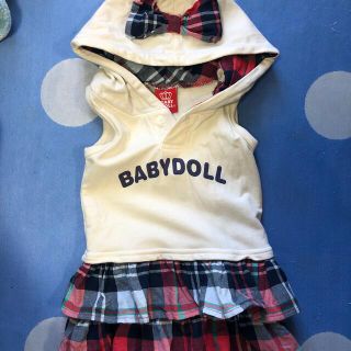 ベビードール(BABYDOLL)のベビードール  ワンピース　80cm(ワンピース)