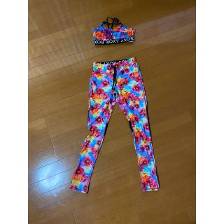 ロキシー(Roxy)のロキシー　蜷川実花　ブラトップ　レギンス(ヨガ)