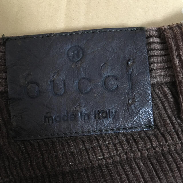 Gucci(グッチ)のGUCCI コーデュロイパンツ　Mサイズ メンズのパンツ(その他)の商品写真