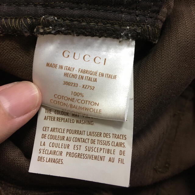Gucci(グッチ)のGUCCI コーデュロイパンツ　Mサイズ メンズのパンツ(その他)の商品写真