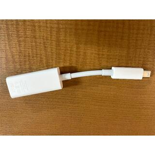 アップル(Apple)のApple Thunderbolt ギガビット Ethernet アダプタ(PC周辺機器)