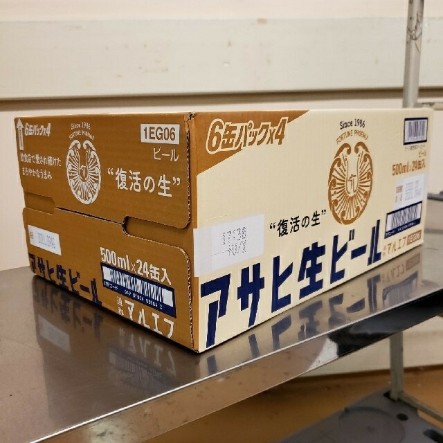 アサヒ(アサヒ)のアサヒ生ビール　復活の生500mlx24缶 食品/飲料/酒の酒(ビール)の商品写真