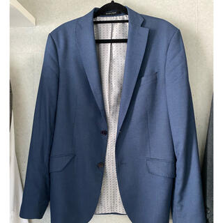 ザラ セットアップスーツ(メンズ)（ブルー・ネイビー/青色系）の通販 