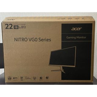 エイサー(Acer)のacre VG220Q 新品 動作確認済(PCパーツ)