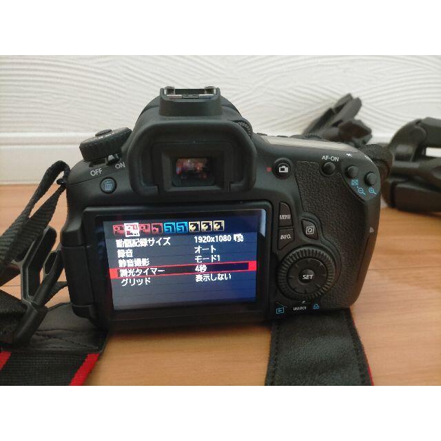 Canon(キヤノン)のWi-Fi SDカード付  Canon EOS 60D レンズ2本、バッグ、三脚 スマホ/家電/カメラのカメラ(デジタル一眼)の商品写真