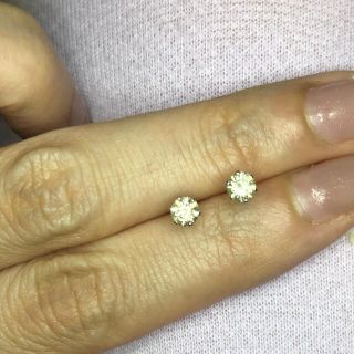 pt900 ダイヤ　ピアス(ピアス)