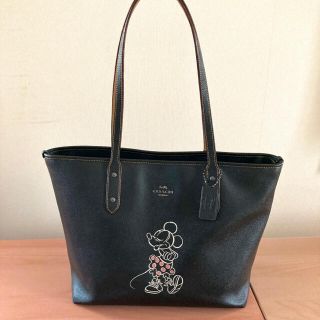 実質15,800円☆Disney×COACHコラボ 超レア・ミニー トートバッグ