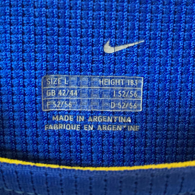 NIKE(ナイキ)のボカジュニアーズ 100周年 ユニフォーム スポーツ/アウトドアのサッカー/フットサル(ウェア)の商品写真