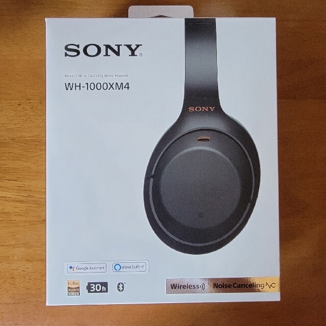 WH-1000XM4 ブラック Sony ワイヤレスヘッドホン 4