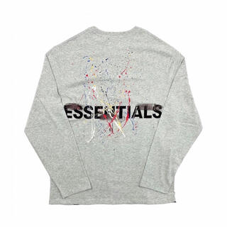 フィアオブゴッド(FEAR OF GOD)の新作 essentials ロンT ペンキ エッセンシャルズ fog XL(Tシャツ/カットソー(七分/長袖))