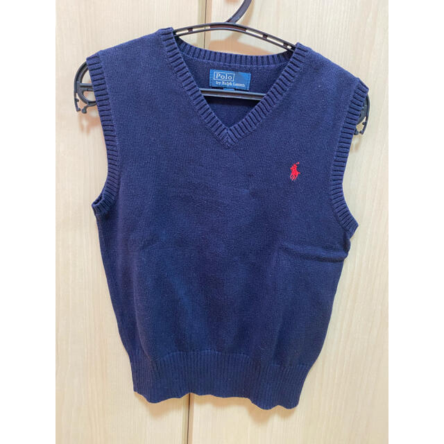 POLO RALPH LAUREN(ポロラルフローレン)のPOLO ニットベスト 120 キッズ/ベビー/マタニティのキッズ服男の子用(90cm~)(ニット)の商品写真