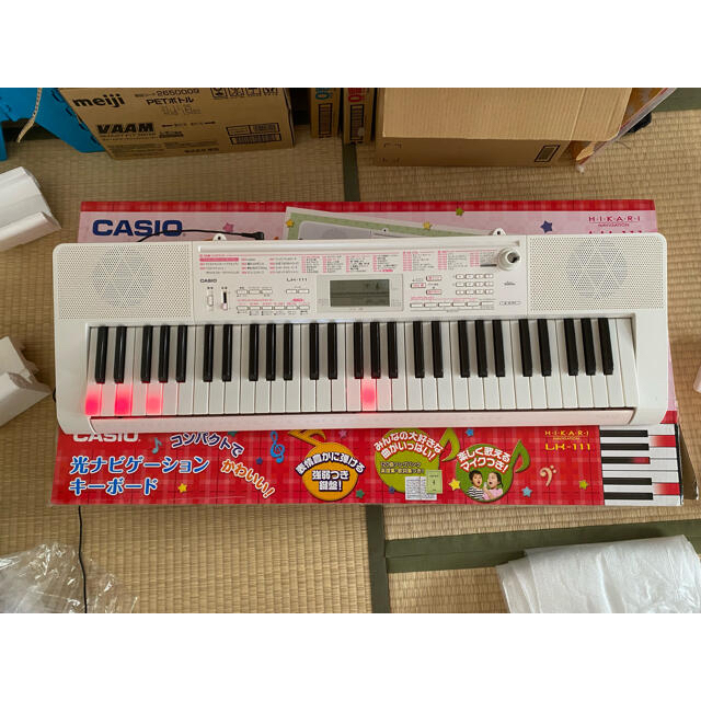 CASIO 光ナビゲーションキーボード LK-111 | フリマアプリ ラクマ