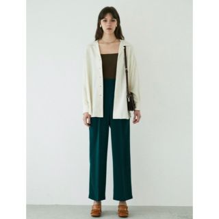 マウジー(moussy)のMOUSSY  RELAX SATIN PANTS(カジュアルパンツ)