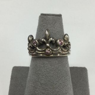 値下 K18 ROYAL ORDER  Tiny Marie Crown リング