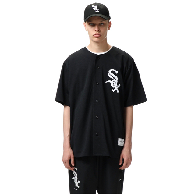 F.C.Real Bristol BASEBALL SHIRT　黒　SOPH