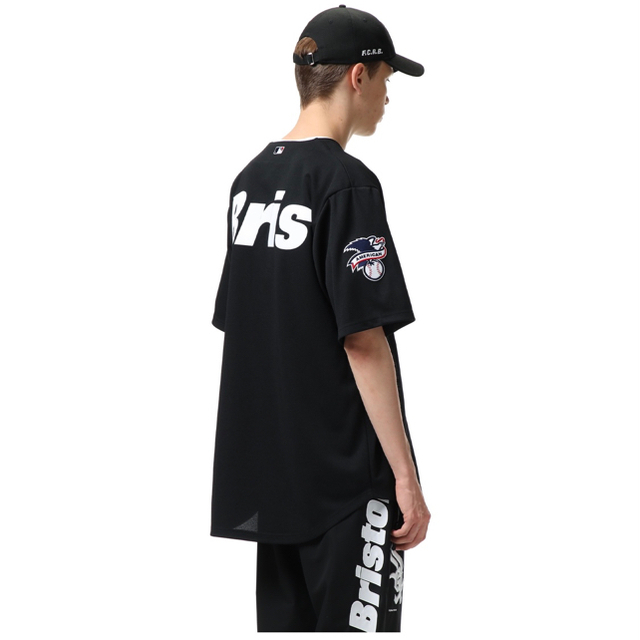 F.C.Real Bristol BASEBALL SHIRT　黒　SOPH