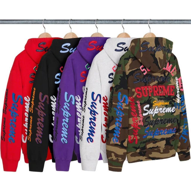 シュプリーム Supreme Logo Hooded Sweatshirt メンズのトップス(パーカー)の商品写真