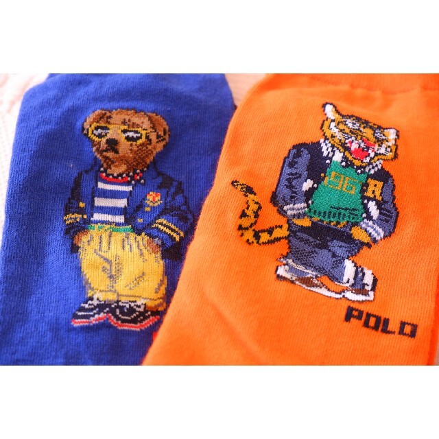 POLO RALPH LAUREN(ポロラルフローレン)のPOLO ポロラルフローレンのおしゃれなメンズソックス【2足セット】【新品】 メンズのレッグウェア(ソックス)の商品写真