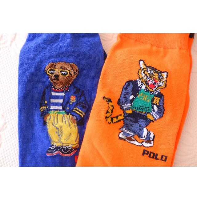 POLO RALPH LAUREN(ポロラルフローレン)のPOLO ポロラルフローレンのおしゃれなメンズソックス【2足セット】【新品】 メンズのレッグウェア(ソックス)の商品写真