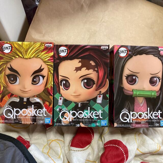 鬼滅の刃　Qposket SPECIAL COLOR ver 3体セット