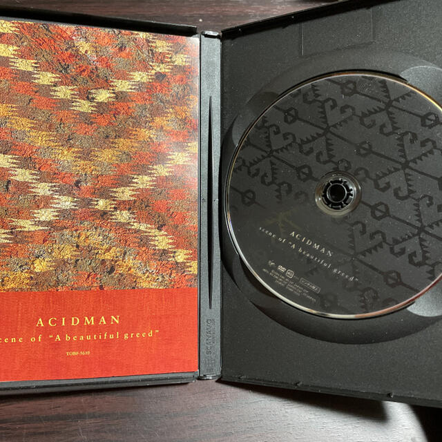 ACIDMAN scene　of　“A　beautiful　greed” DVD エンタメ/ホビーのDVD/ブルーレイ(ミュージック)の商品写真