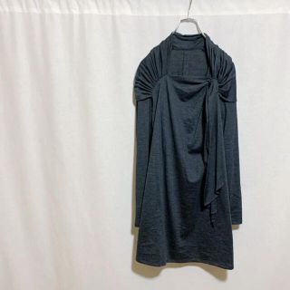 ヒロココシノ(HIROKO KOSHINO)の【極美品】HIROKO KOSHINO ヒロココシノ ウールワンピース(ロングワンピース/マキシワンピース)