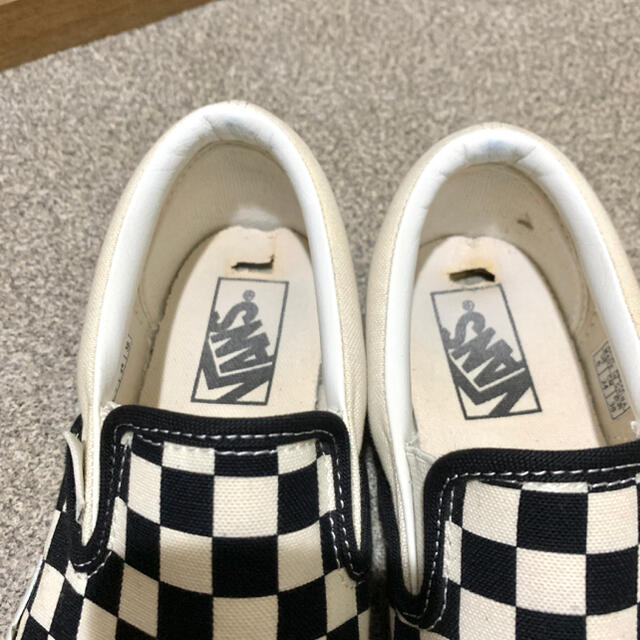 VANS(ヴァンズ)のvans チェッカー　スリッポン メンズの靴/シューズ(スニーカー)の商品写真