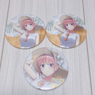 五等分の花嫁 ff あたり付缶バッジコレクション 中野一花 3点セット(キャラクターグッズ)