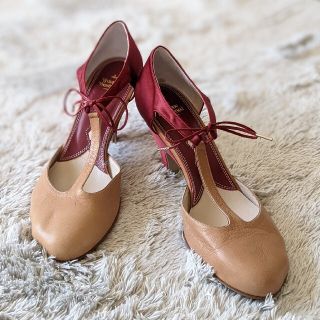 ヴィヴィアンウエストウッド(Vivienne Westwood)の【美品】 Vivienne Westwood アニマルトゥ Tストラップパンプス(ハイヒール/パンプス)