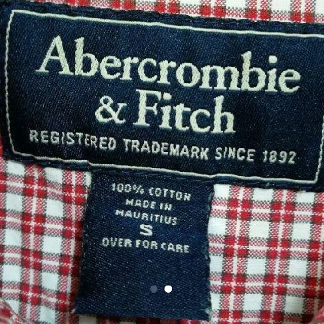 Abercrombie&Fitch(アバクロンビーアンドフィッチ)のアバクロ 値下げ アバクロンビーアンドフィッチ メンズ チェックシャツ ポイント メンズのトップス(シャツ)の商品写真