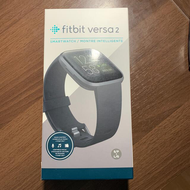 Fitbit VERSA 2 BLACK/CARBON メンズの時計(腕時計(デジタル))の商品写真