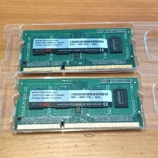 CFD販売 ノートPC用 メモリ 4GB×2(ノートPC)