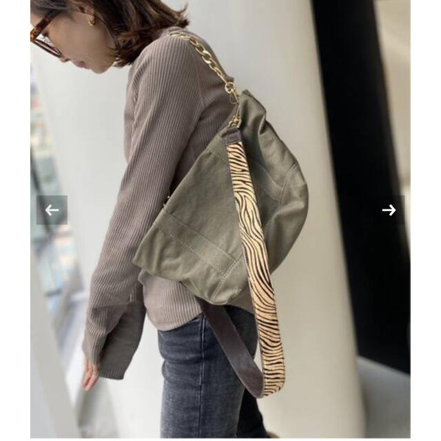 L'Appartement DEUXIEME CLASSE(アパルトモンドゥーズィエムクラス)のGOOD GRIEF/グッドグリーフ Canvas Cluch Bag(L) レディースのバッグ(トートバッグ)の商品写真