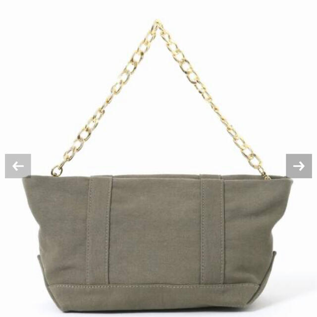 L'Appartement DEUXIEME CLASSE(アパルトモンドゥーズィエムクラス)のGOOD GRIEF/グッドグリーフ Canvas Cluch Bag(L) レディースのバッグ(トートバッグ)の商品写真