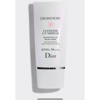 ディオール(Dior)のディオール スノー アルティメット UVシールド 50+ 日焼け止め乳液 (日焼け止め/サンオイル)