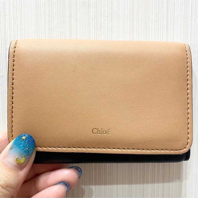 Chloe(クロエ)の美品☆Chloe クロエ キーケース レザー バイカラー レディースのファッション小物(キーケース)の商品写真