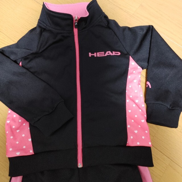 HEAD(ヘッド)のHEAD ジャージセット キッズ/ベビー/マタニティのキッズ服女の子用(90cm~)(その他)の商品写真